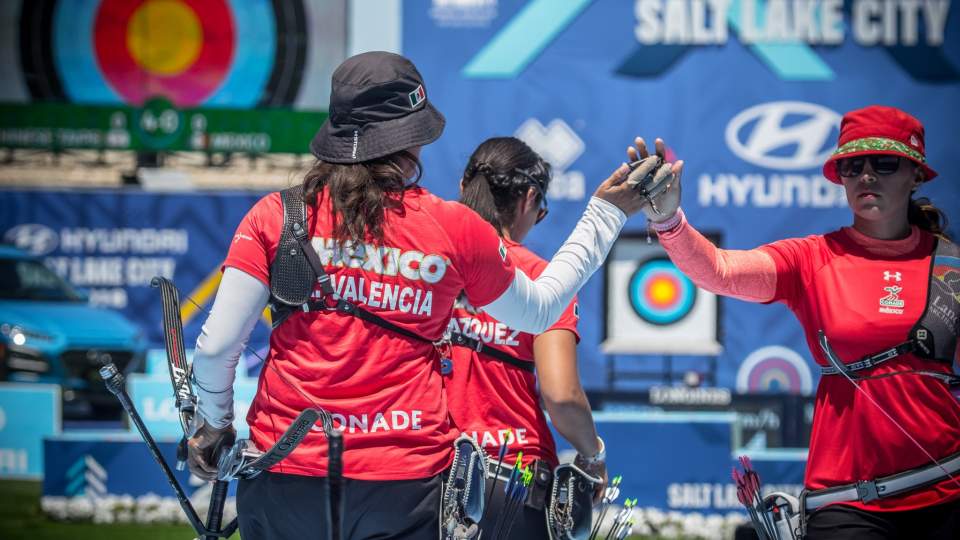 ABRE ALEJANDRA VALENCIA ACTUACIÓN EN LA COPA DEL MUNDO 2025 DE ARQUERÍA 